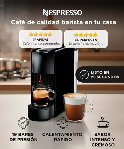 Cafetera Nespresso Essenza Mini Black C 06L 19 Bares Espresso Lungo  - 1