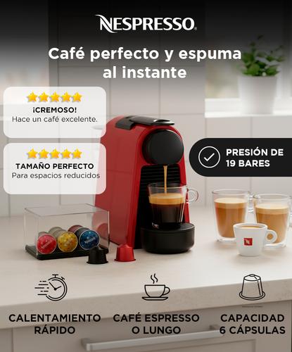 Cafetera Nespresso Essenza Mini Red D30 Cafetera Cápsulas 19 Bares - 1
