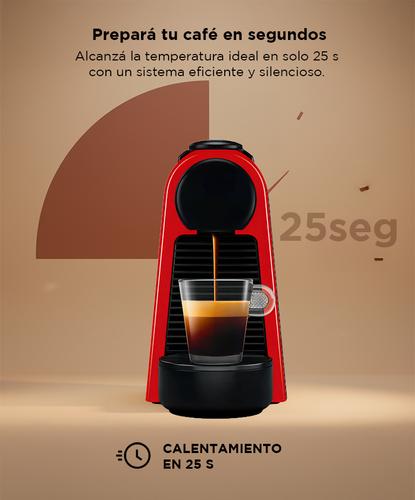 Cafetera Nespresso Essenza Mini Red D30 Cafetera Cápsulas 19 Bares - 4