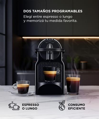 Cafetera Nespresso Inissia Black C40 Cafetera Cápsulas 19 Bares - 3