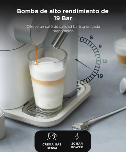 Cafetera Nesspreso Gran Lattissima Cápsulas Presión 19 Bar - 4
