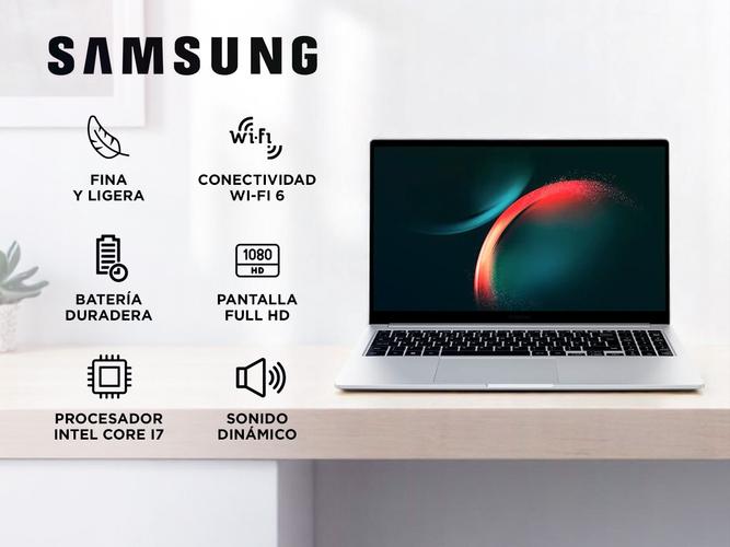 Notebook Samsung Galaxy Book3 Intel Core i7 16GB RAM 512GB SSD 15.6