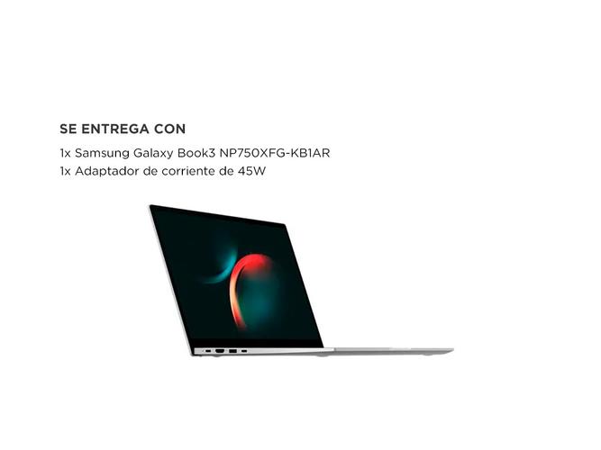 Notebook Samsung Galaxy Book3 Intel Core i7 16GB RAM 512GB SSD 15.6