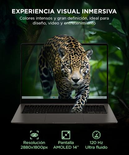 Notebook Samsung Galaxy Book3 Pro i5 RAM 16 GB SSD 512 GB Pantalla AMOLED 14” - 2