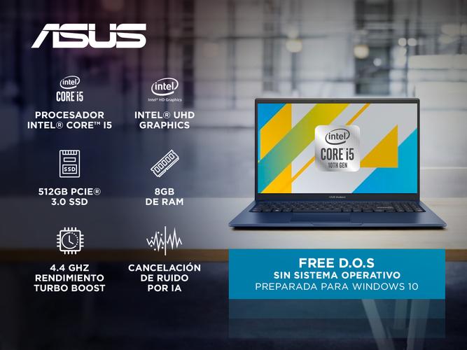 Notebook ASUS X1504 Core I5 15 512G8G Free Dos - 1