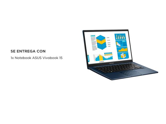 Notebook ASUS X1504 Core I5 15 512G8G Free Dos - 6