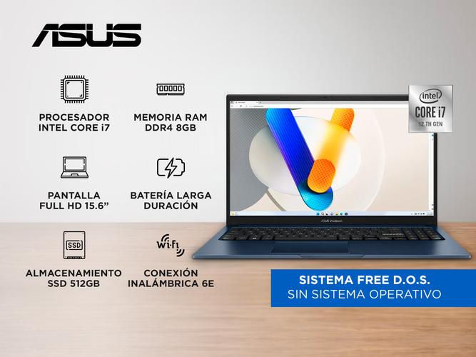 Notebook Asus X1504 Core I7 15.6 8gb 512g Free Dos - 1