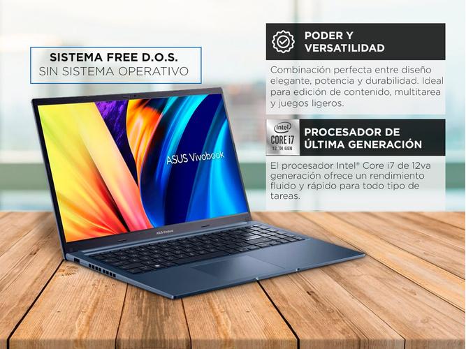 Notebook Asus X1504 Core I7 15.6 8gb 512g Free Dos - 2