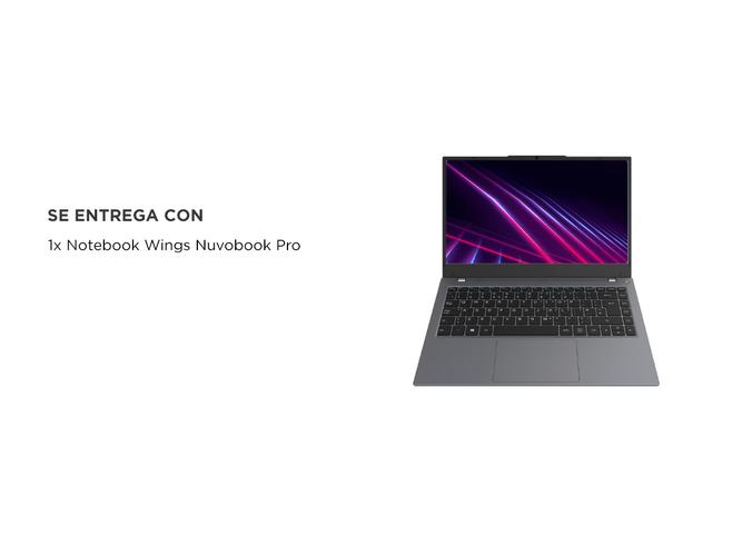Notebook Wings Nuvobook Pro 141 FHD IPS Core i7 1165G7 16Gb M2 512Gb WIN 11 Space Gray - 5