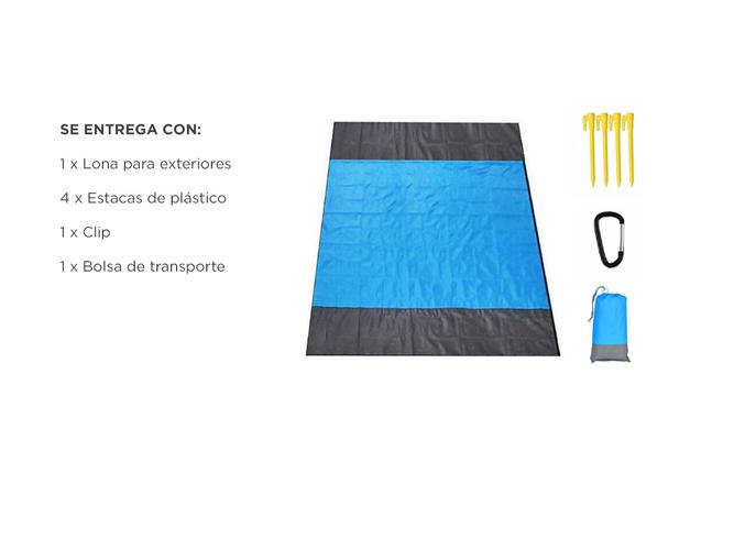 Lona Playera Gadnic LTJ6 Impermeable 200 x 200  - 4