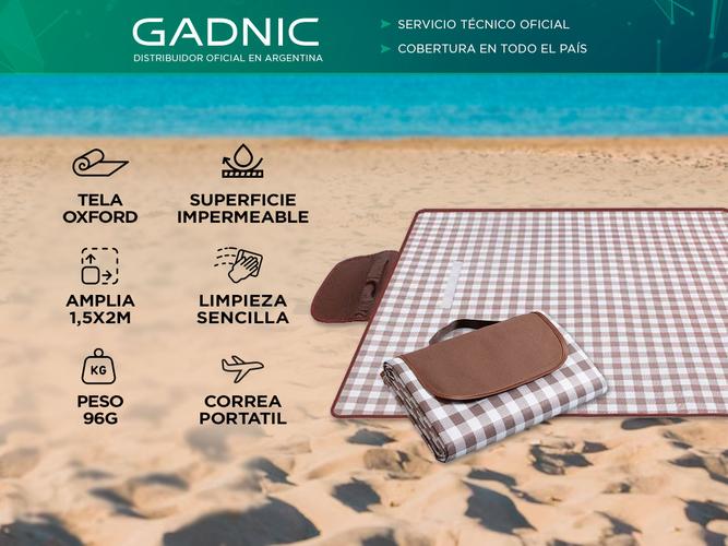 Lona de Campo Gadnic Manta de Playa Picnic  - 1