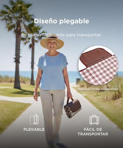 Lona de Campo Gadnic Manta de Playa Picnic  - 4