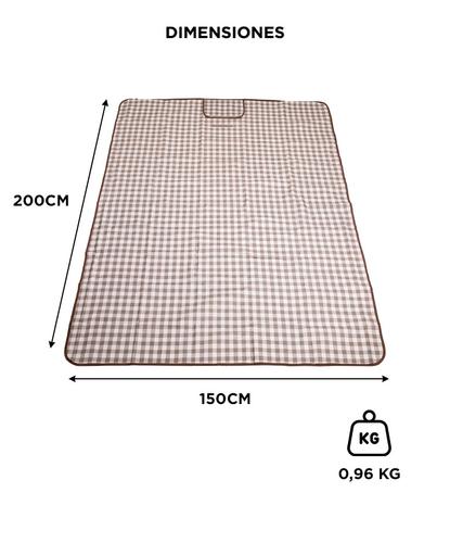 Lona de Campo Gadnic Manta de Playa Picnic  - 5