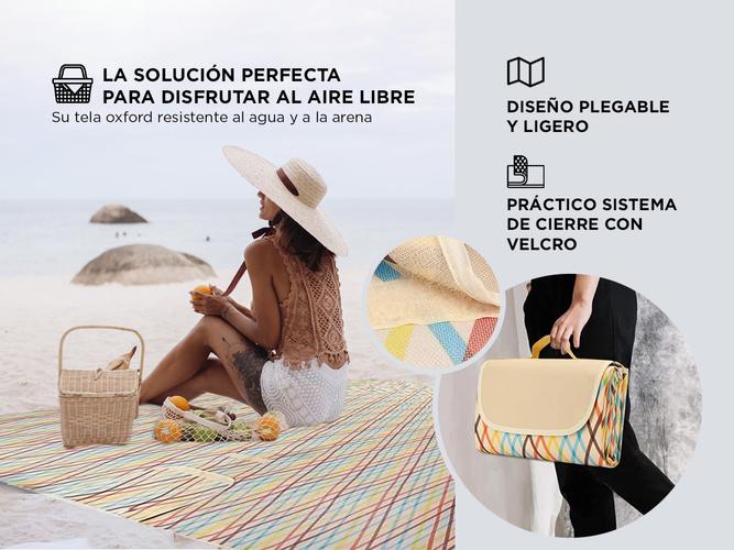 Lona Plegable Gadnic de Playa Picnic o Campo - 3