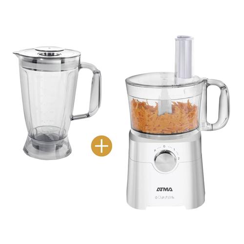 Multiprocesadora + Jarra Plástica Atma1.2L 650W LP8425P - 0