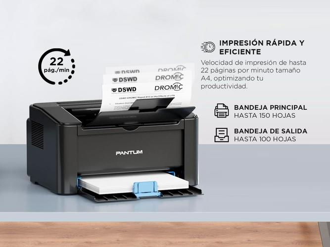 Impresora PANTUM LASER P2200W Monocromática  - 2