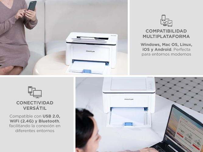 Impresora Monocromática Láser Pantum BP2300W  - 3