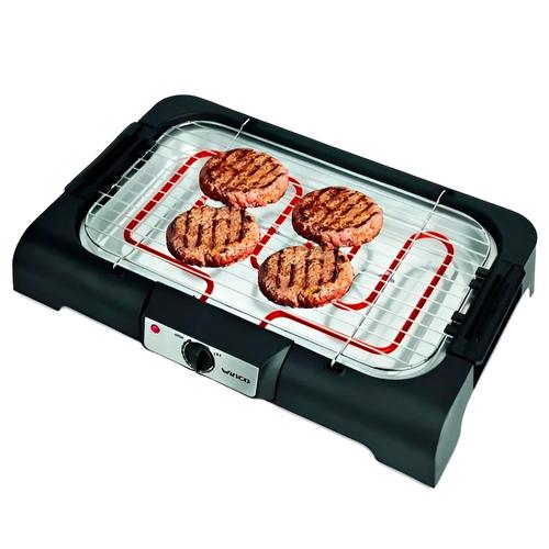 Parrilla Grill Eléctrica Winco W2017 Termostato Extraíble Rejilla De 2 Alturas   - 0