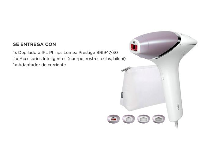 Depiladora Philips IPL Lumea Prestige Para Cuerpo Axilas Bikini y Rostro Uso con Cable BRI94730 - 6