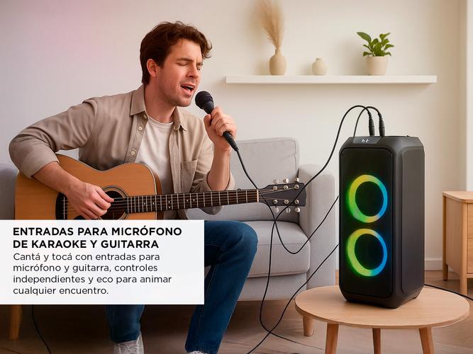 Torre De Sonido Philips TAX450977 Parlante Para Fiestas Bluetooth - 3