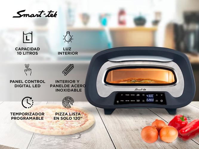Horno Eléctrico Pizzero Smart-tek Inpietro Milano EMAX1 Color Negro - 1