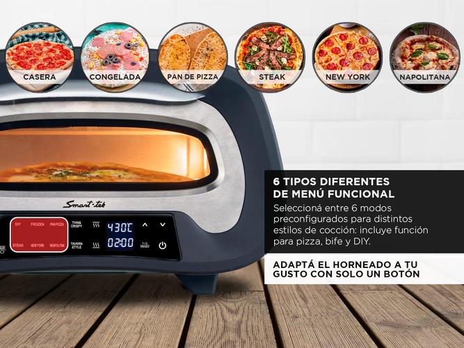 Horno Eléctrico Pizzero Smart-tek Inpietro Milano EMAX1 Color Negro - 2