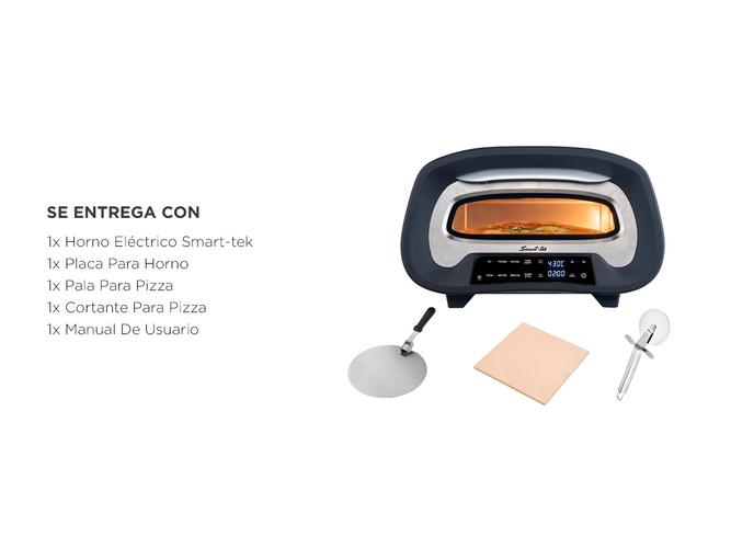 Horno Eléctrico Pizzero Smart-tek Inpietro Milano EMAX1 Color Negro - 5