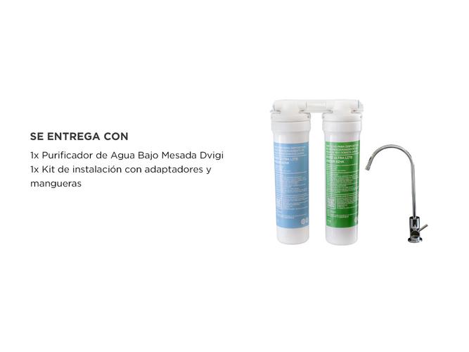 Purificador De Agua Dvigi Filtro Bajo Mesada con Ultrafiltración  - 5