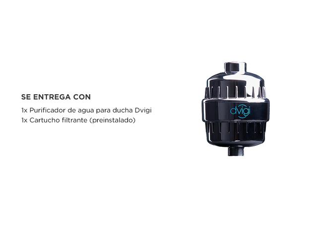 Filtro Purificador De Agua DVIGI Para Ducha Golden Lite  - 4