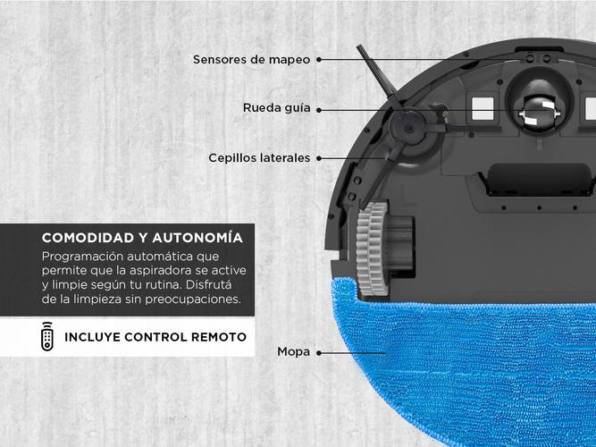 Aspiradora Robot AVA MINI II SMART-TEK - 3