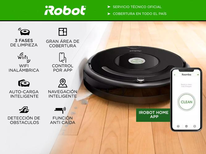 Aspiradora Robot Irobot Roomba 675 WiFi App Anti-Caída - 1