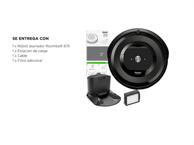 Aspiradora Robot Irobot Roomba E5 Navegación inteligente - 6