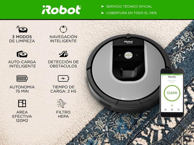 Aspiradora Robot Irobot Roomba 960 Navegacion inteligente - 1