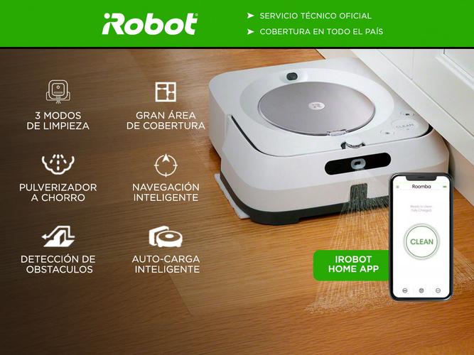 Trapeadora Robot Irobot Braava Jet M6 Inteligente  - 1