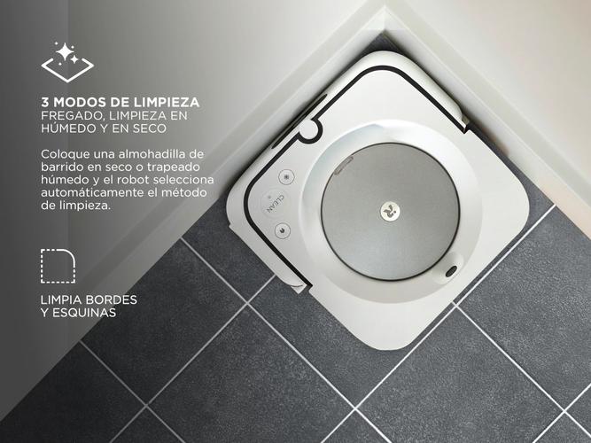 Trapeadora Robot Irobot Braava Jet M6 Inteligente  - 4