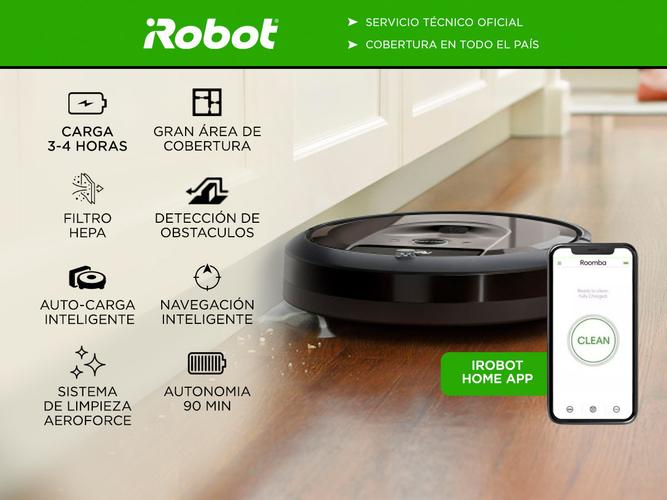 Aspiradora Robot iRobot Roomba i715 Wifi Navegacion Inteligente - 1