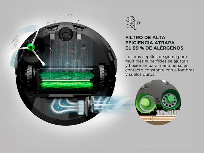 Aspiradora Robot iRobot Roomba i715 Wifi Navegacion Inteligente - 2