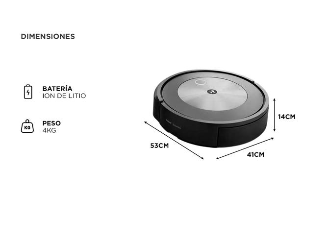 Aspiradora Robot iRobot Roomba J5 Combo Aspiradora Y Trapeador - 4
