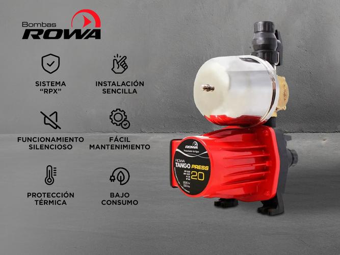 Bomba Presurizadora Rowa Tango Press 20 05 HP 4000 lh 220V - 1