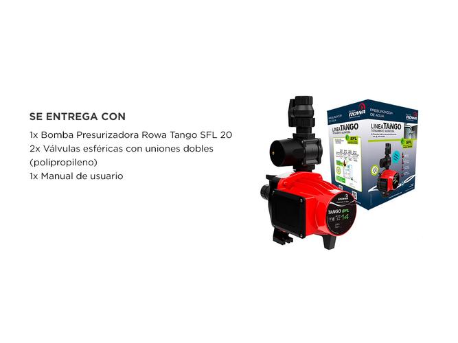 Bomba Presurizadora Rowa Tango SFL 14 025 HP - 6