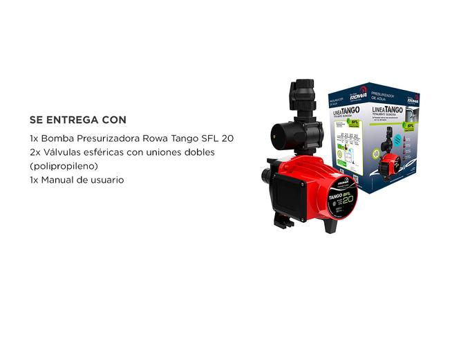 Bomba Presurizadora Rowa Tango 20 Sfl 050 Hp - 6