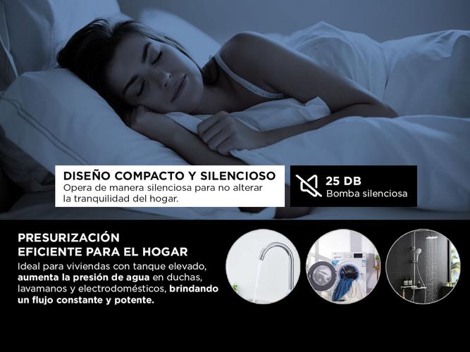 Bomba Presurizadora Rowa Mini RW9 Bronce 220 V - 3