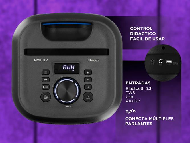 Sistema de Sonido Noblex 94TSN2000 2800W Parlante - 2
