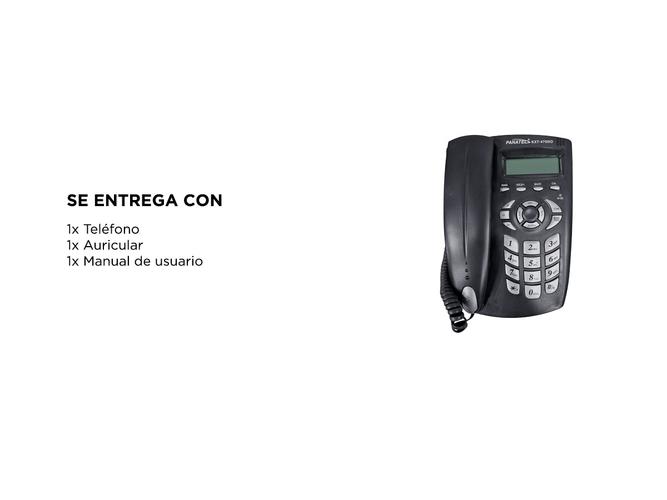 Teléfono Fijo con Identificador de Llamadas Calculadora Panatel KXT-4700ID - 4