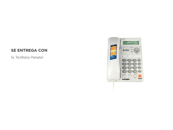Teléfono Panatel Kx-tsc6007cid Con Identificador de Llamadas Blanco - 4