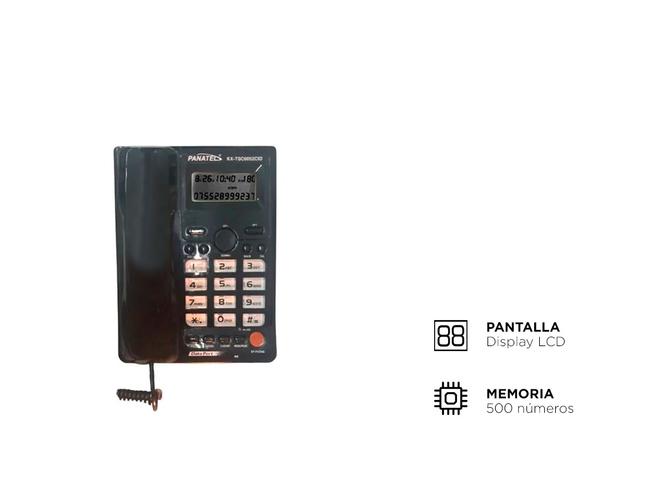 Teléfono Panatel Kx-tsc6052cid Con Identificador de Llamadas Negro - 3