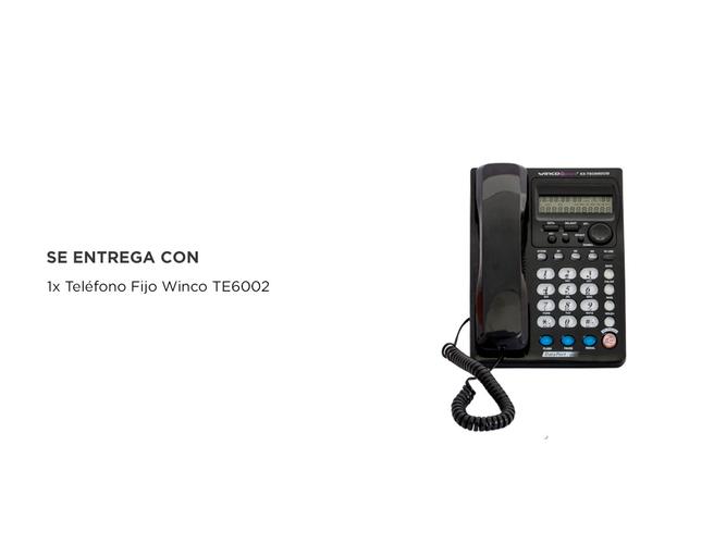 Teléfono Fijo Winco TE6002 De Mesa o Pared Con Identificador De Llamadas - 4