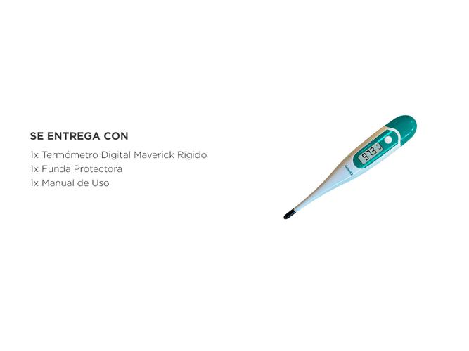 Termómetro Digital Maverick Rígido Corporal Control Fiebre - 4