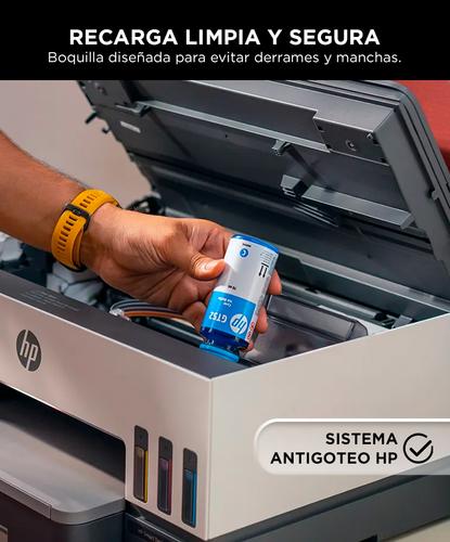 Kit de 4 Botellas Tinta HP GT53GT52 Negro Cyan Magenta Amarillo Impresora DeskJet serie GT5800 - 2