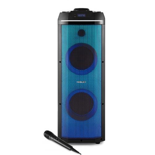 Torre Potenciada de Sonido Noblex 94MNT870F 6500W Bluetooth Flashing LED  - 0